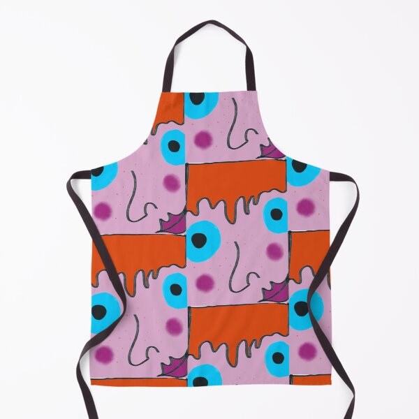 Item preview, Cute Freckle Abstract Trippy Ginger Melting Face Print designed and sold by TheSnugGirl.