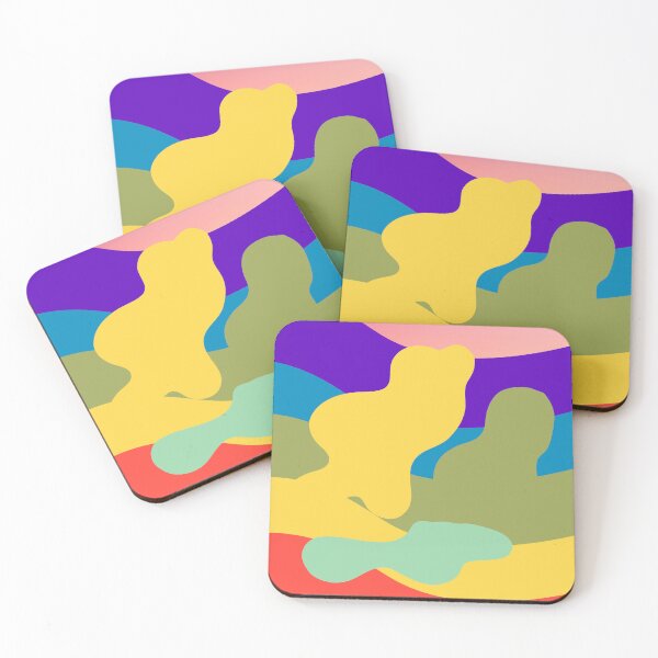 Item preview, wave and fish abstract designed and sold by Sage2026.