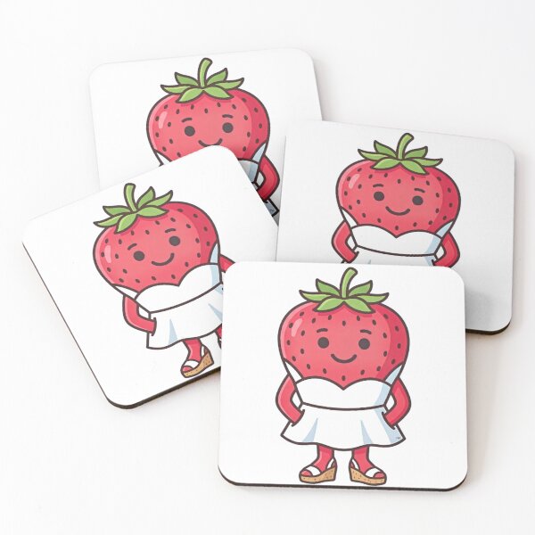 Item preview, Mrs. Berri Crumby — Cute Strawberry Mom Kawaii Food Art | Conditioned For Kindness designed and sold by monolithstudio.