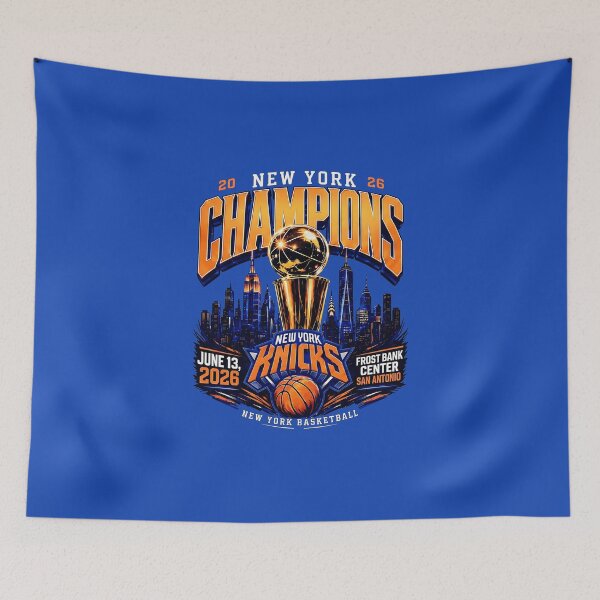 Item preview, New York Knicks Champions June 13 2026 Basketball Championship T-Shirt designed and sold by Brokentemple.