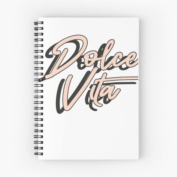 Item preview, Dolce Vita Elegant Script Italian Lifestyle T-Shirt designed and sold by Atique Creations.