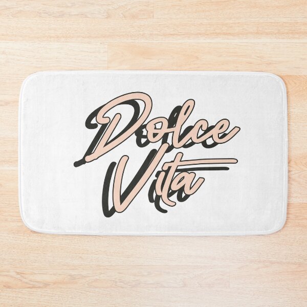 Item preview, Dolce Vita Elegant Script Italian Lifestyle T-Shirt designed and sold by Atique Creations.