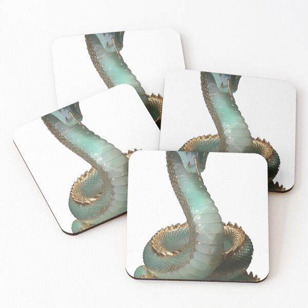 Item preview, Green Jade Snake with Golden Details  designed and sold by Bluesax.