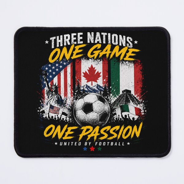 Item preview, Three Nations, One Game, One Passion, United By Football designed and sold by legendaryskins.