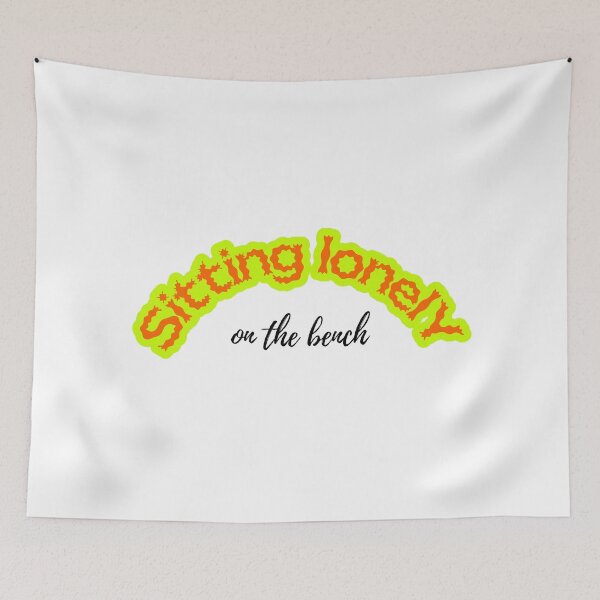 Item preview, Sitting lonely on the bench designed and sold by ArtistTejal.