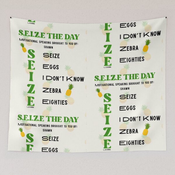 Item preview, SEIZE motivational poster designed and sold by liliianna.