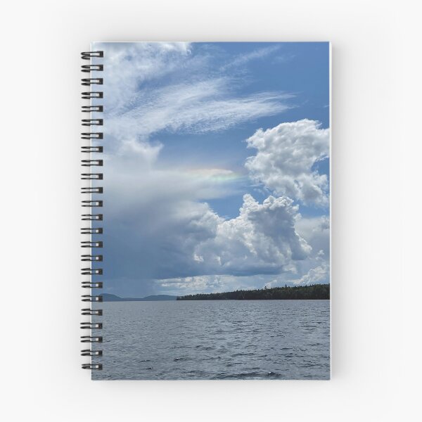 Item preview, Cloud Rainbow at Moosehead Lake Maine designed and sold by Photography by Annette Matrow.