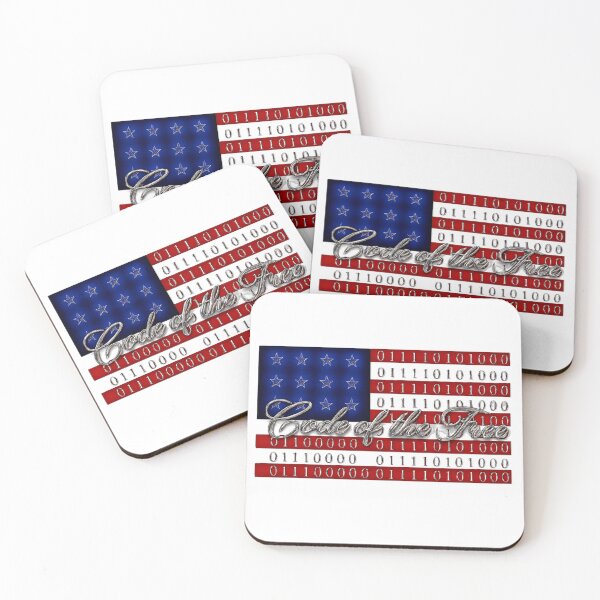Item preview, Code of the Free Tech Flag Products designed and sold by JayVisionz.
