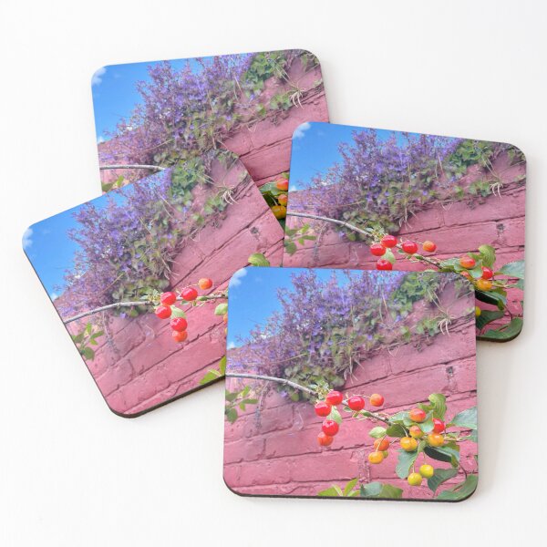 Item preview, Ripening Cherries and Self Seeded Bellflowers designed and sold by Violaman.