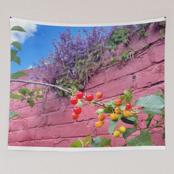 Item preview, Ripening Cherries and Self Seeded Bellflowers designed and sold by Violaman.