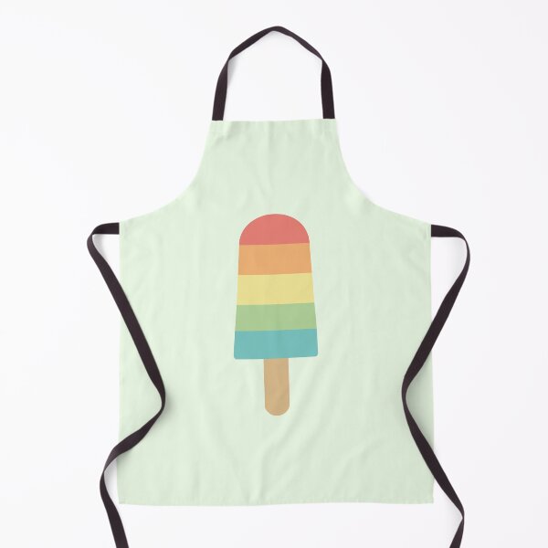 Item preview, Cute Pastel Rainbow Layered Ice Cream Popsicle designed and sold by Nikola Dio.
