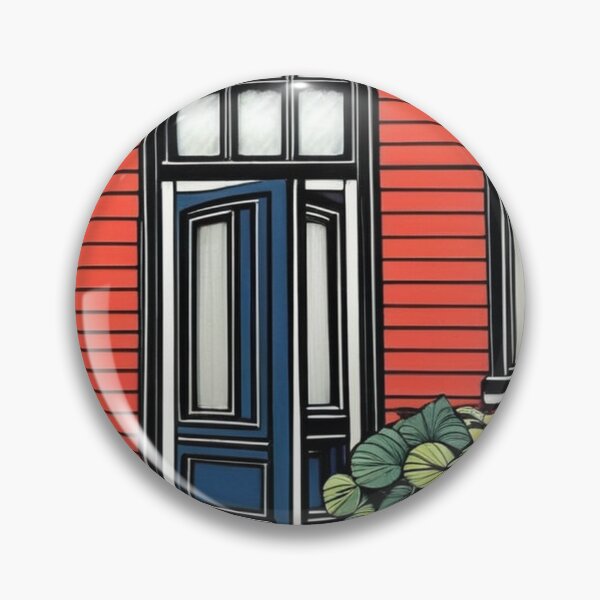 Item preview, Architecture - Red House Facade, Graphic Pop Art Style designed and sold by Reverso-Design.
