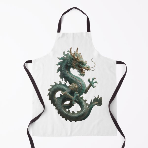 Item preview, Green Jade Dragon with Gold Details designed and sold by Bluesax.