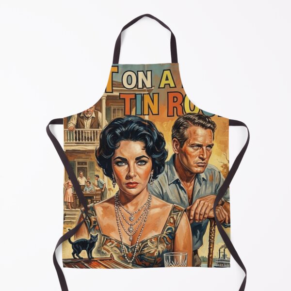 Item preview, Smoldering Secrets. Southern Lies. – Cat on a Hot Tin Roof Fine Art Print designed and sold by Art's Diner.