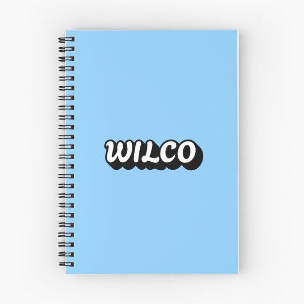 Item preview, Wilco Minimalist White Script Typography designed and sold by creativerooney.