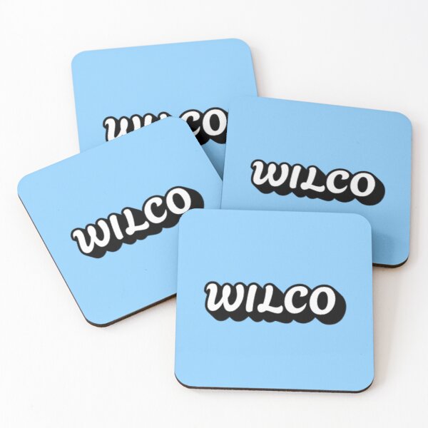 Item preview, Wilco Minimalist White Script Typography designed and sold by creativerooney.