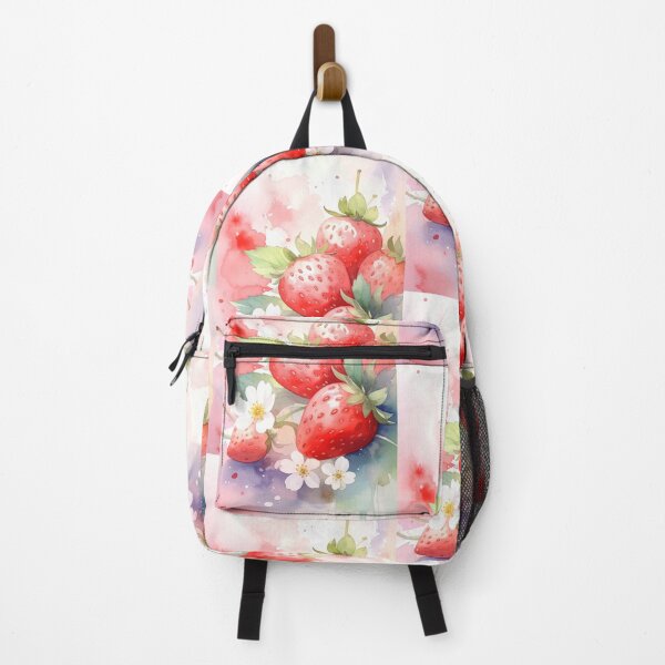 Item preview, Strawberry Girl | Sweet Watercolor Aesthetic designed and sold by DesignsByTaara.