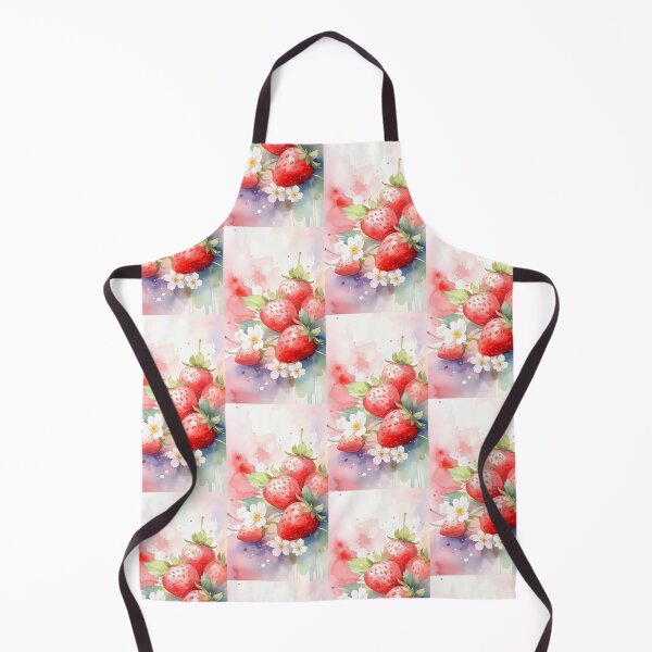 Item preview, Strawberry Girl | Sweet Watercolor Aesthetic designed and sold by DesignsByTaara.