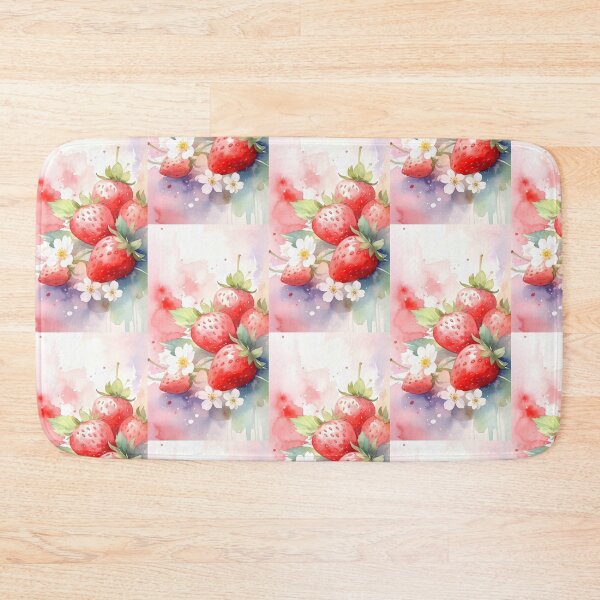 Item preview, Strawberry Girl | Sweet Watercolor Aesthetic designed and sold by DesignsByTaara.