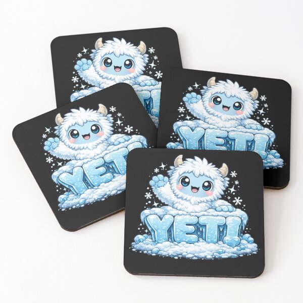 Item preview, Yeti Kawaii Cryptid designed and sold by redsharkuk.