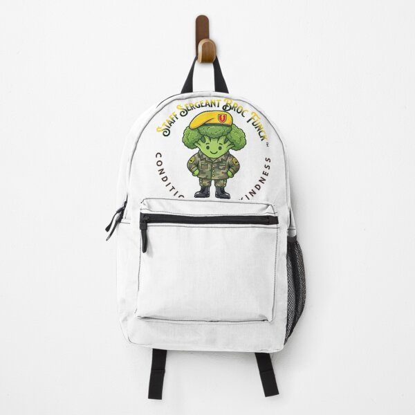 Item preview, Sergeant Brock Funck — Cute Military Broccoli Kawaii Food Art | Conditioned For Kindness designed and sold by monolithstudio.