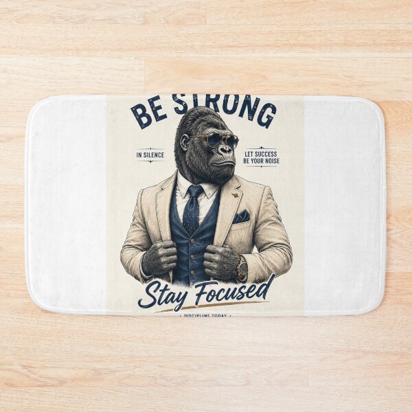 Item preview, Success mindset gorilla motivation design designed and sold by urbanshop7.