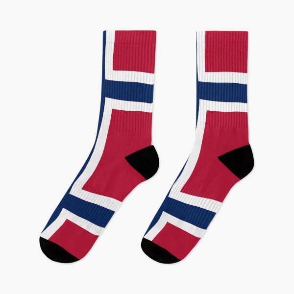 Artikelvorschau, Norwegische Flagge – Rot-Weiß-Blaues Kreuz entworfen und verkauft von RachelMacht.