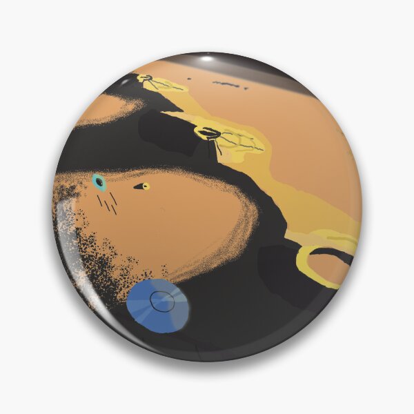 Item preview, Martians views with UFOs 1 designed and sold by M-Lipa.