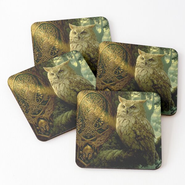 Item preview, The Owl of Athena's Grove designed and sold by Helios Be. Lavsh.