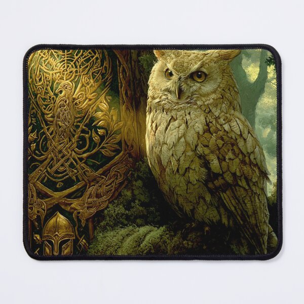 Item preview, The Owl of Athena's Grove designed and sold by Helios Be. Lavsh.