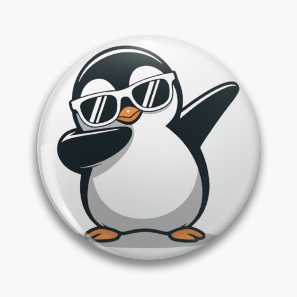 Item preview, Cool Dabbing Penguin Design designed and sold by ARVI'S ART STUDIO.