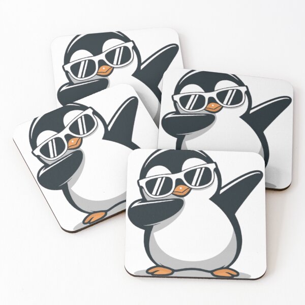 Item preview, Cool Dabbing Penguin Design designed and sold by ARVI'S ART STUDIO.