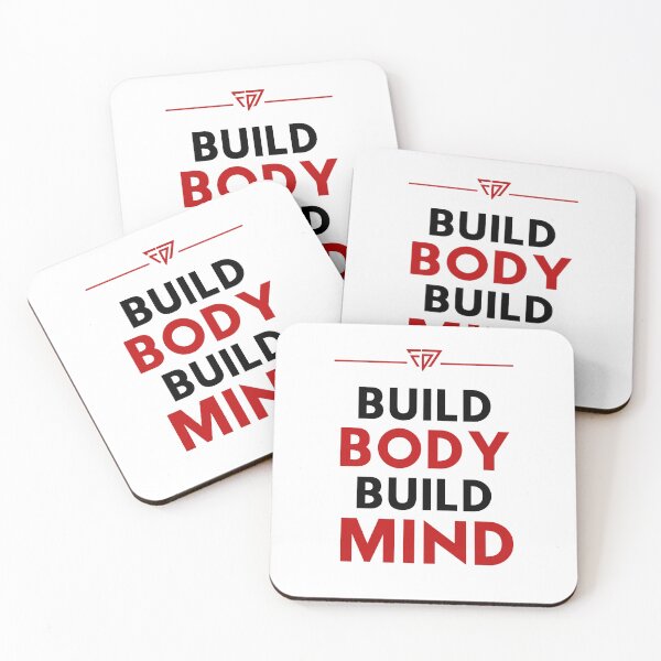 Item preview, Build Body Build Mind - Fitness Motivation Design designed and sold by DomKo10.