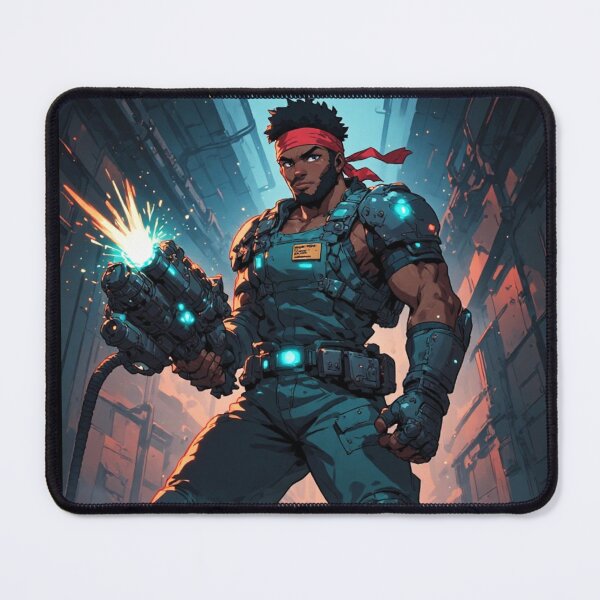 Item preview, Cyberpunk Soldier Action Hero Art designed and sold by jmavila.