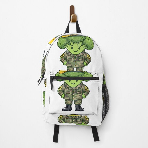 Item preview, Sergeant Brock Funck — Cute Military Broccoli Kawaii Food Art | Conditioned For Kindness designed and sold by monolithstudio.