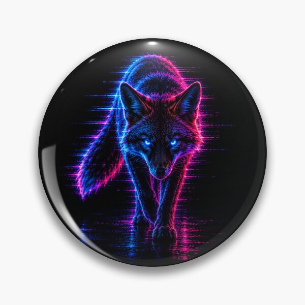 Item preview, Glitch Fox designed and sold by PurrfectWhisper.