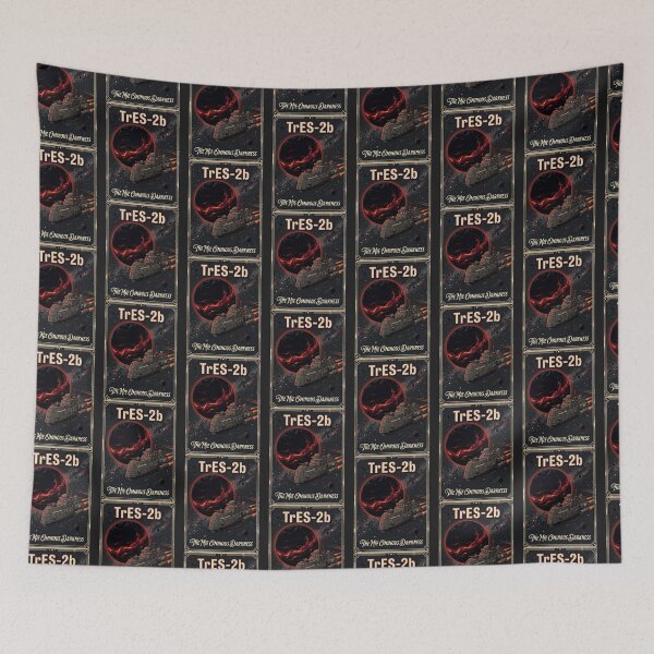 Item preview, TrES-2b Dark Planet Retro NASA Travel Poster designed and sold by RetroRewind Studio.