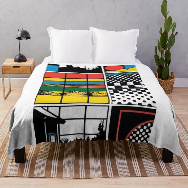 Item preview, Art - Architectural Pop Art Grid, Comic Book Aesthetic designed and sold by Reverso-Design.