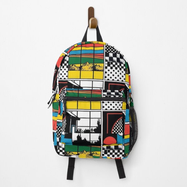 Item preview, Art - Architectural Pop Art Grid, Comic Book Aesthetic designed and sold by Reverso-Design.