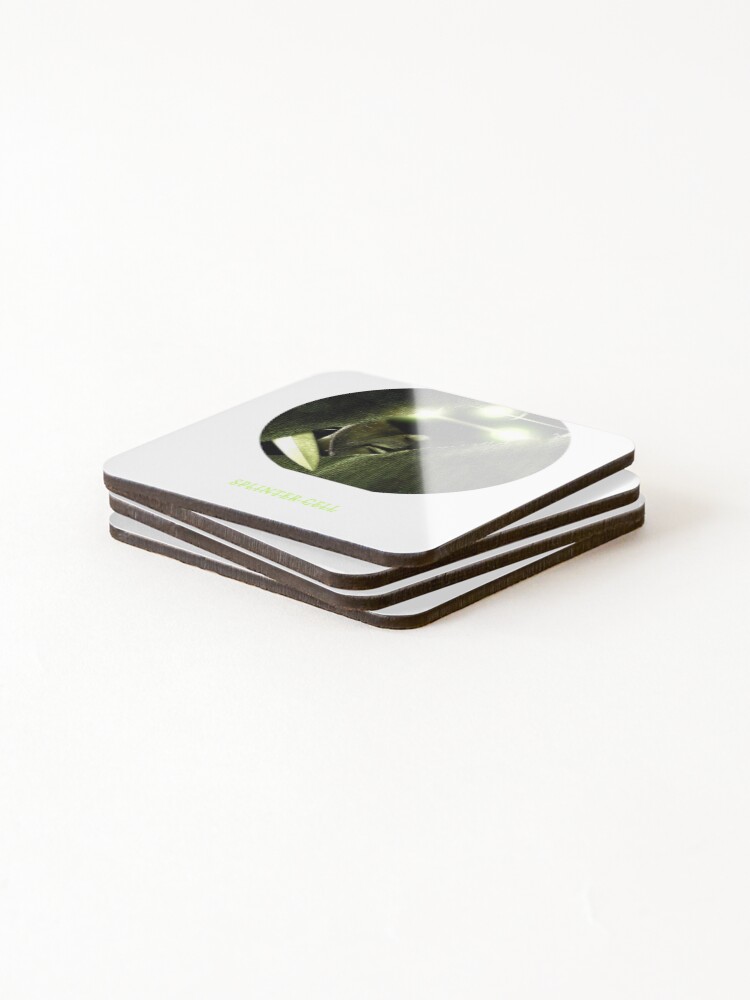 Thumbnail 4 of 5, Coasters (Set of 4), Splinter cell designed and sold by Inoshdesign.