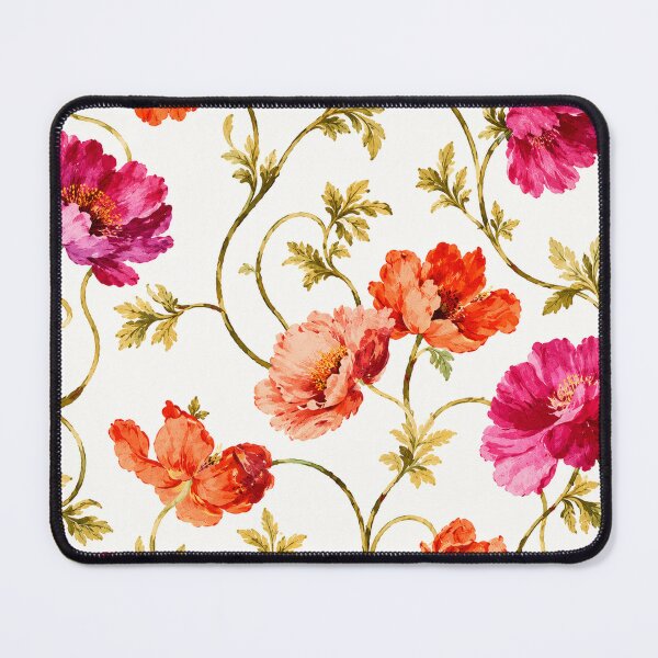 Item preview, Watercolor Vine Floral Pattern - Pink Orange Botanical designed and sold by Unhinged .Ink.