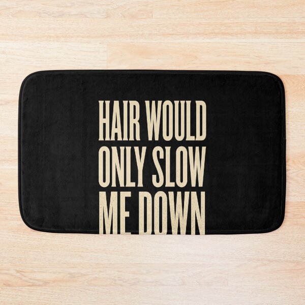 Item preview, Hair Would Only Slow Me Down Bald Men Humor Shaved Head Saying designed and sold by SofenArt.