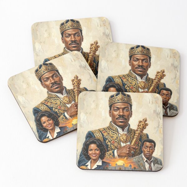 Item preview, A Prince Seeking His Queen in the Crowd. – Coming to America Fine Art Print designed and sold by Art's Diner.