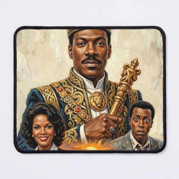 Item preview, A Prince Seeking His Queen in the Crowd. – Coming to America Fine Art Print designed and sold by Art's Diner.