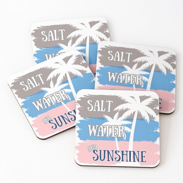 Item preview, Salt Water and Sunshine Preppy Tropical Palm Tree Summer Shirt designed and sold by LAJdesigns.