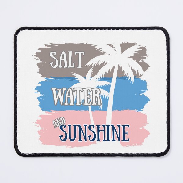 Item preview, Salt Water and Sunshine Preppy Tropical Palm Tree Summer Shirt designed and sold by LAJdesigns.