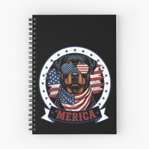 Item preview, 'Merica Rottweiler Patriotic American Dog Lover designed and sold by SofenArt.