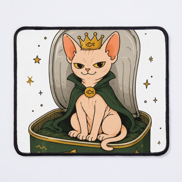 Item preview, Sphynx Cat King designed and sold by Region.
