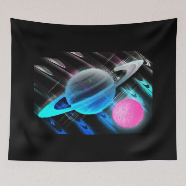 Item preview, abstract space and planet designed and sold by  Mudikeys.