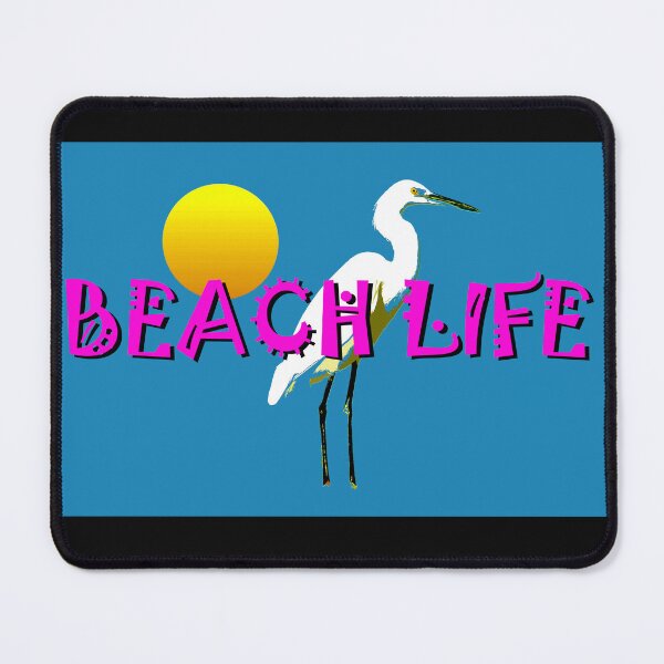 Item preview, Beach Life Egret designed and sold by Dlt1981.